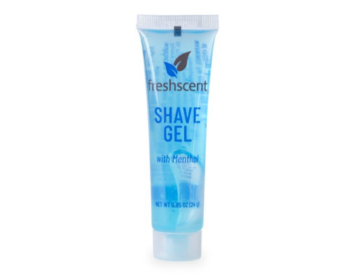 Freshscent Shave Gel Tube – 0.85 oz – Travel Size