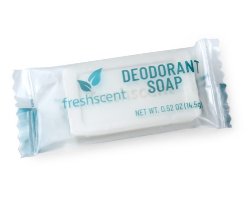 Freshscent Deodorant Bar Soap – .52 oz – Individually Wrapped